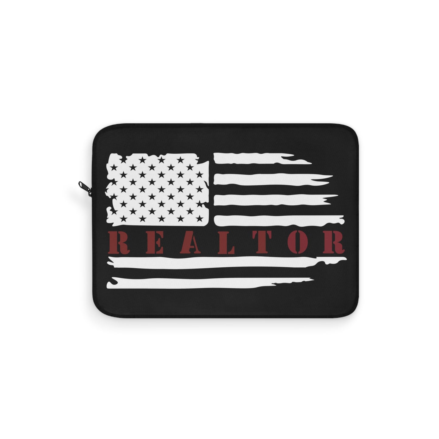 American Flag & Realtor Blue Laptop or Ipad Protective Sleeve 3 Sizes