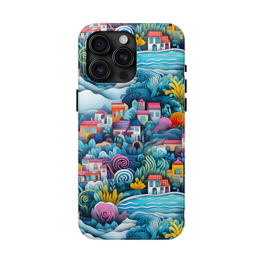 Coastal Charm Houses Inspired by South Carolina's Seaside Iphone Tough Phone Case