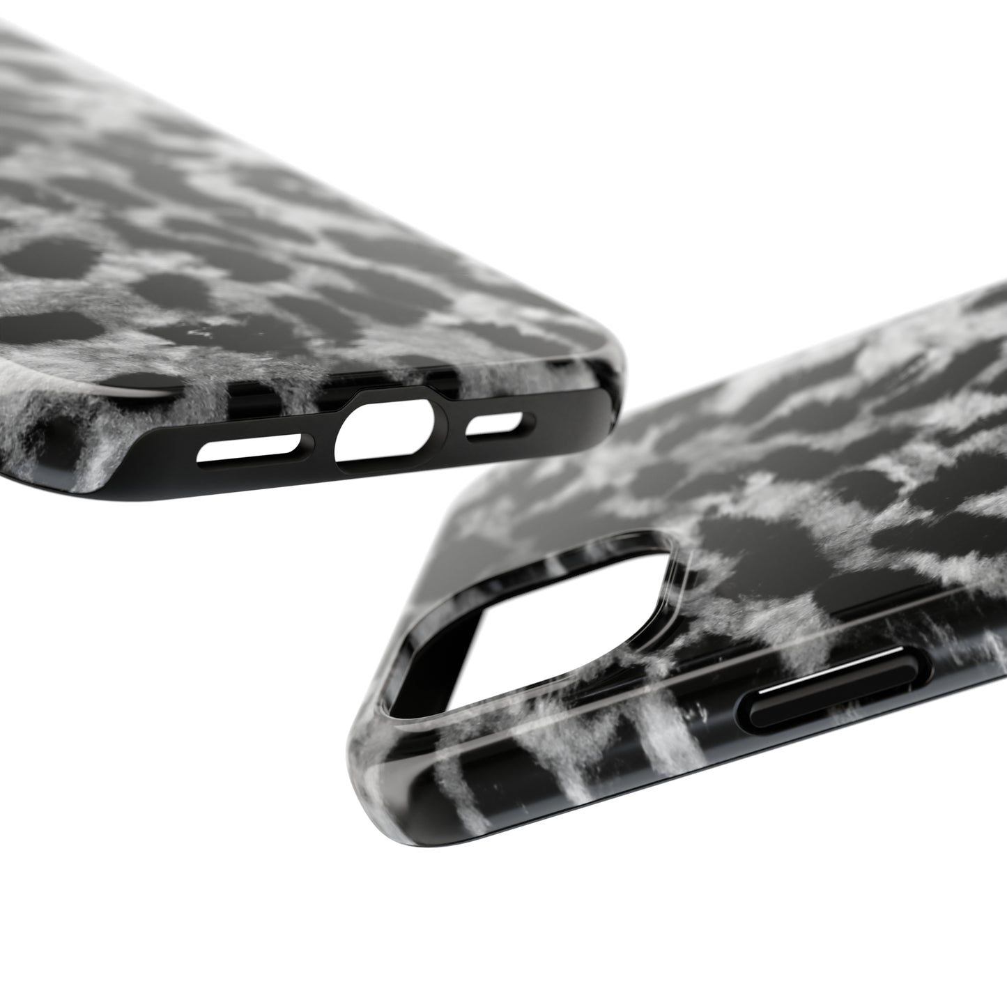 Leopard Fur Print Iphone Tough Phone Case