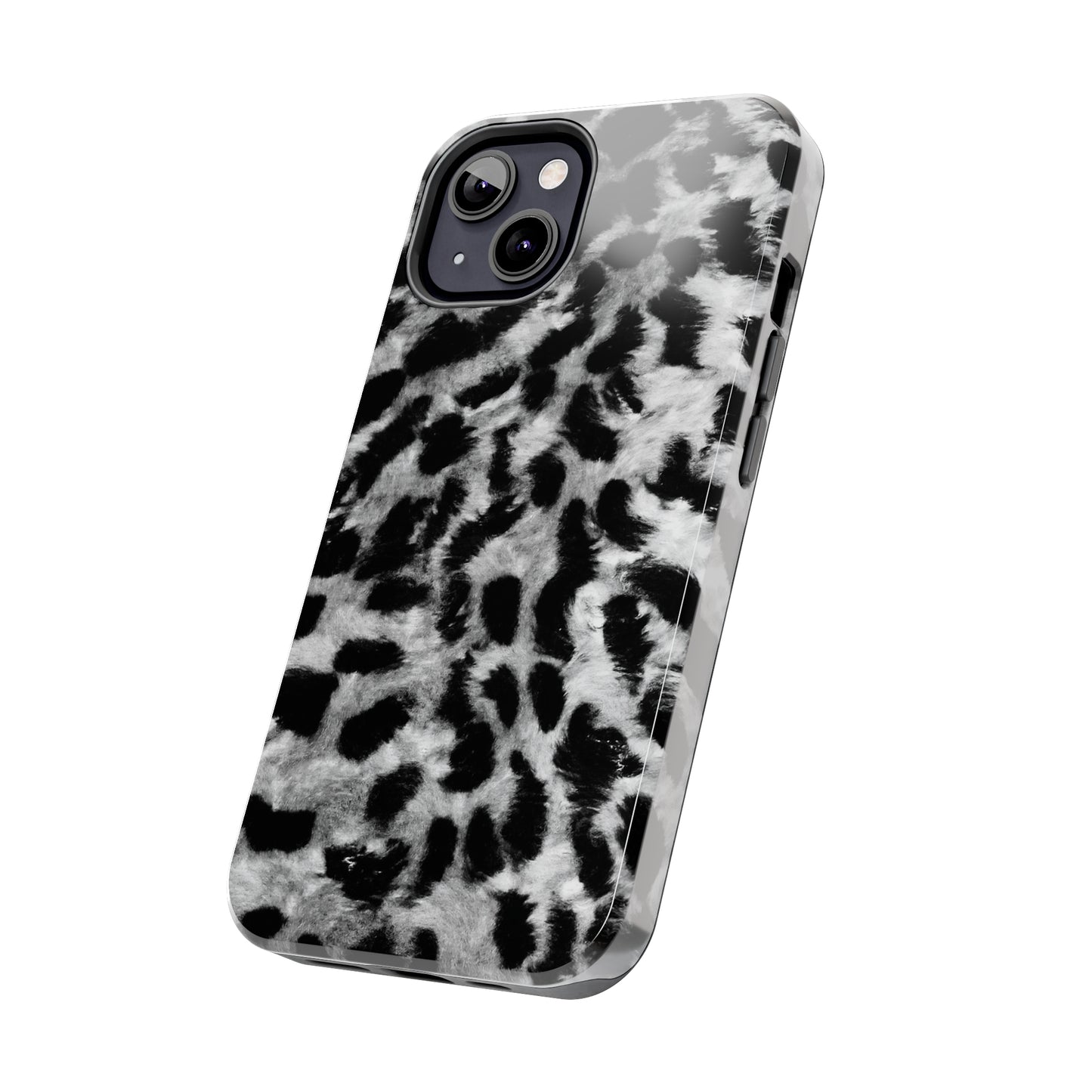 Leopard Fur Print Iphone Tough Phone Case