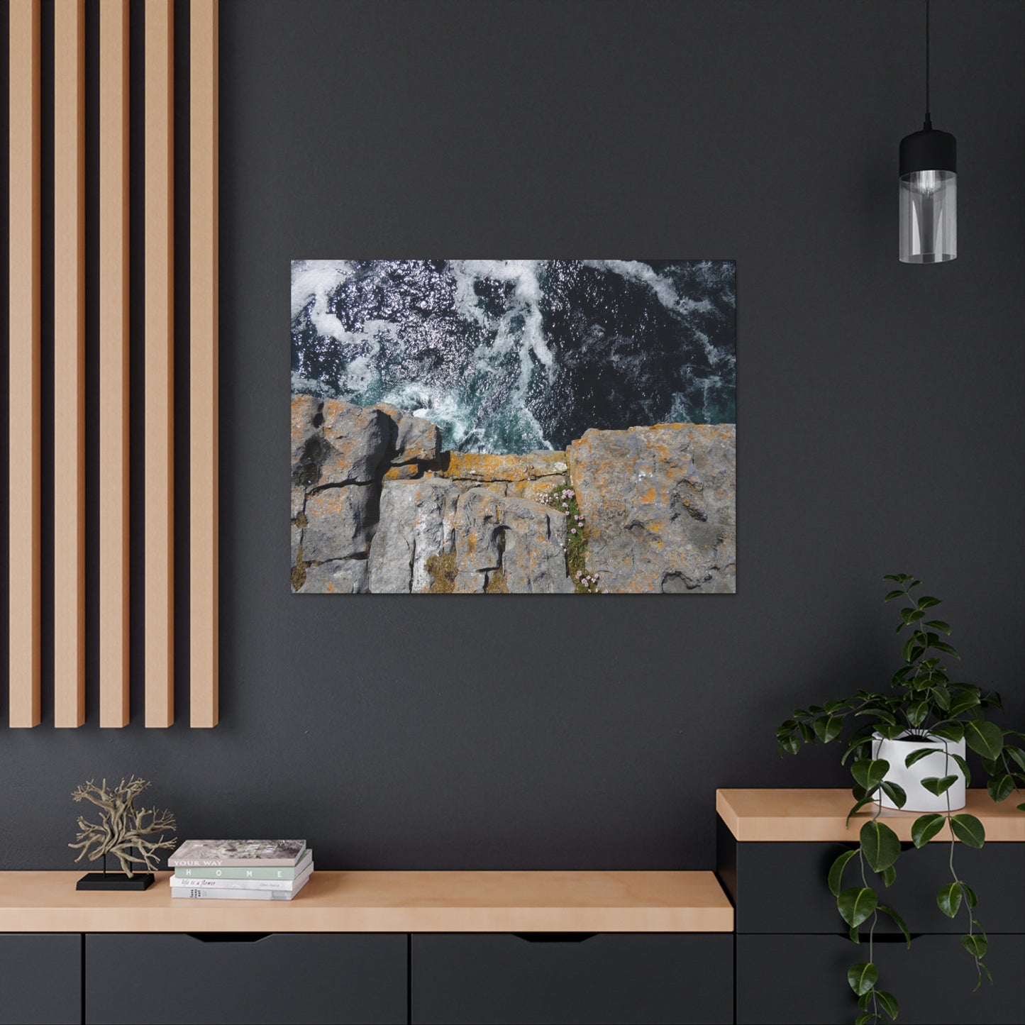 Cliffs at Moher, Inishmore Ireland - Canvas Print in Multiple Sizes