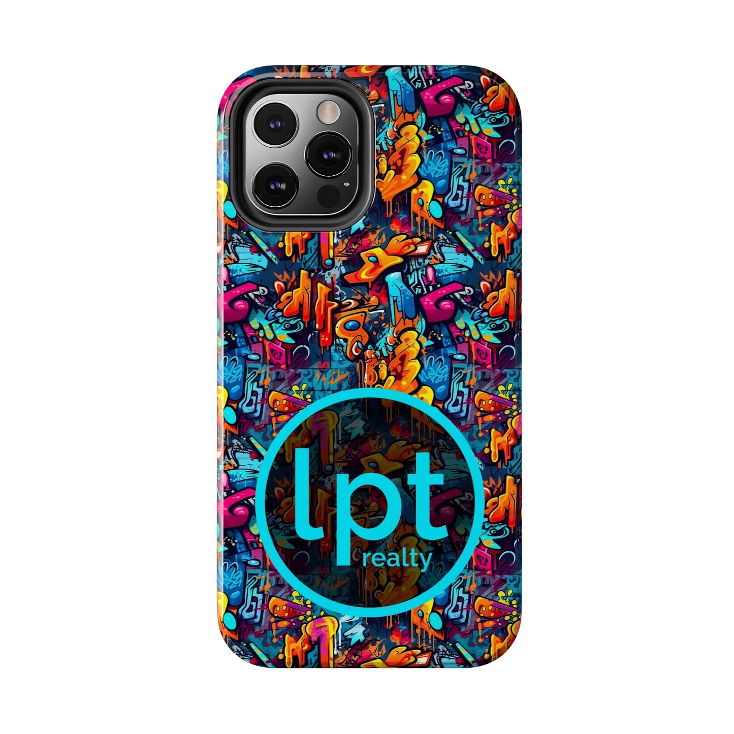 3D Abstract Graffiti Colorful Design Iphone Tough Phone Case