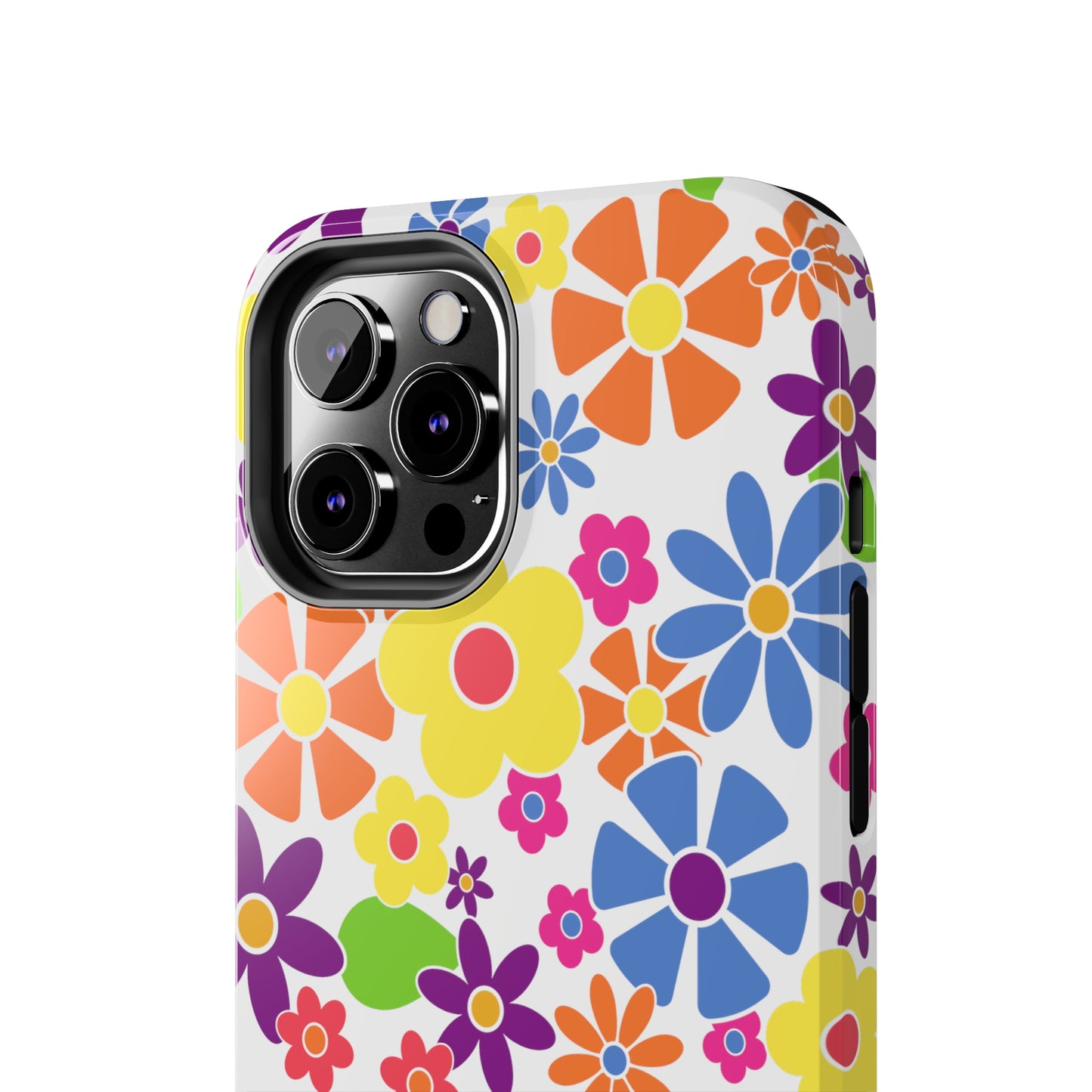 Flower Power Design Iphone Tough Phone Case