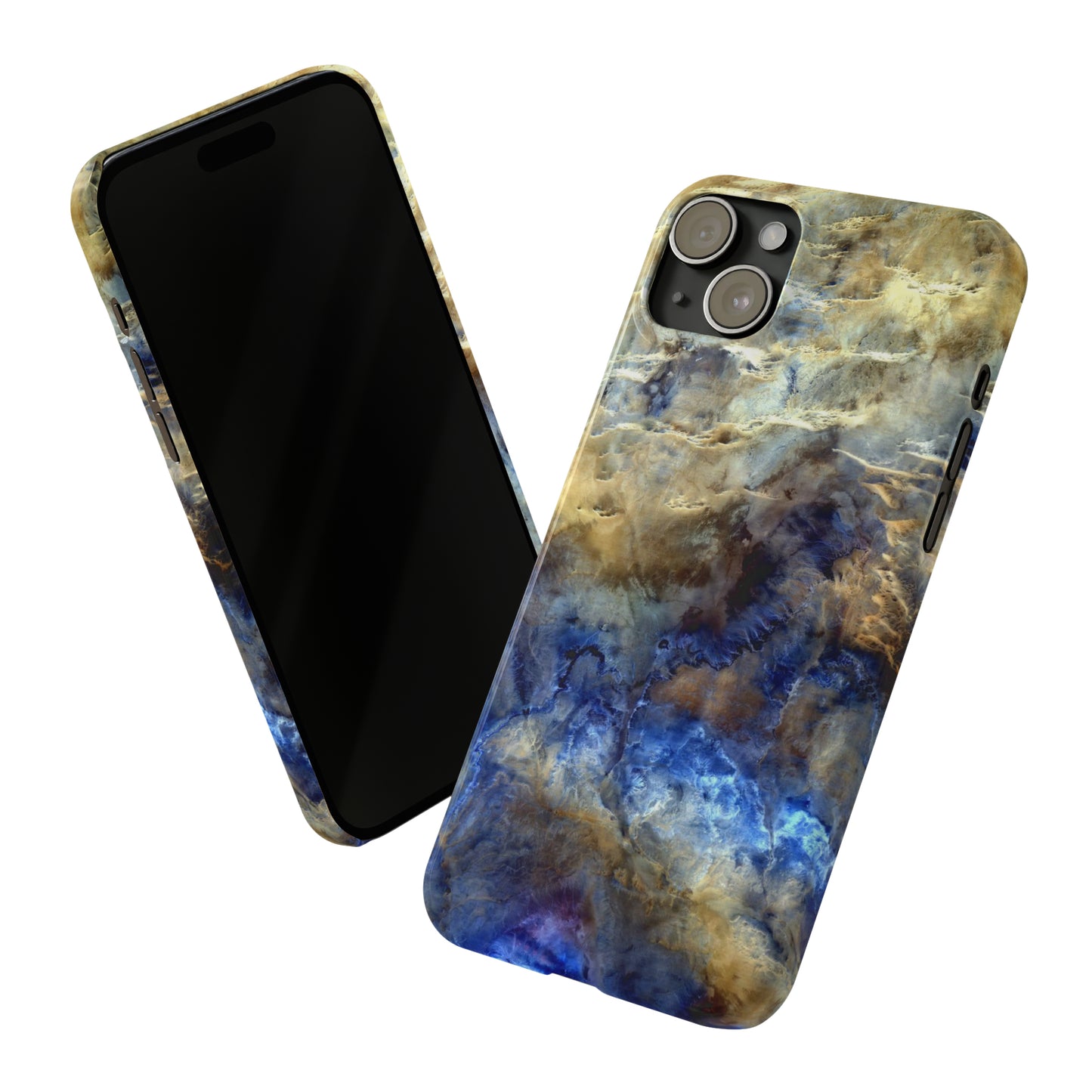 Ocean and Beach Abstract Iphone 15-12 Slim Phone Case