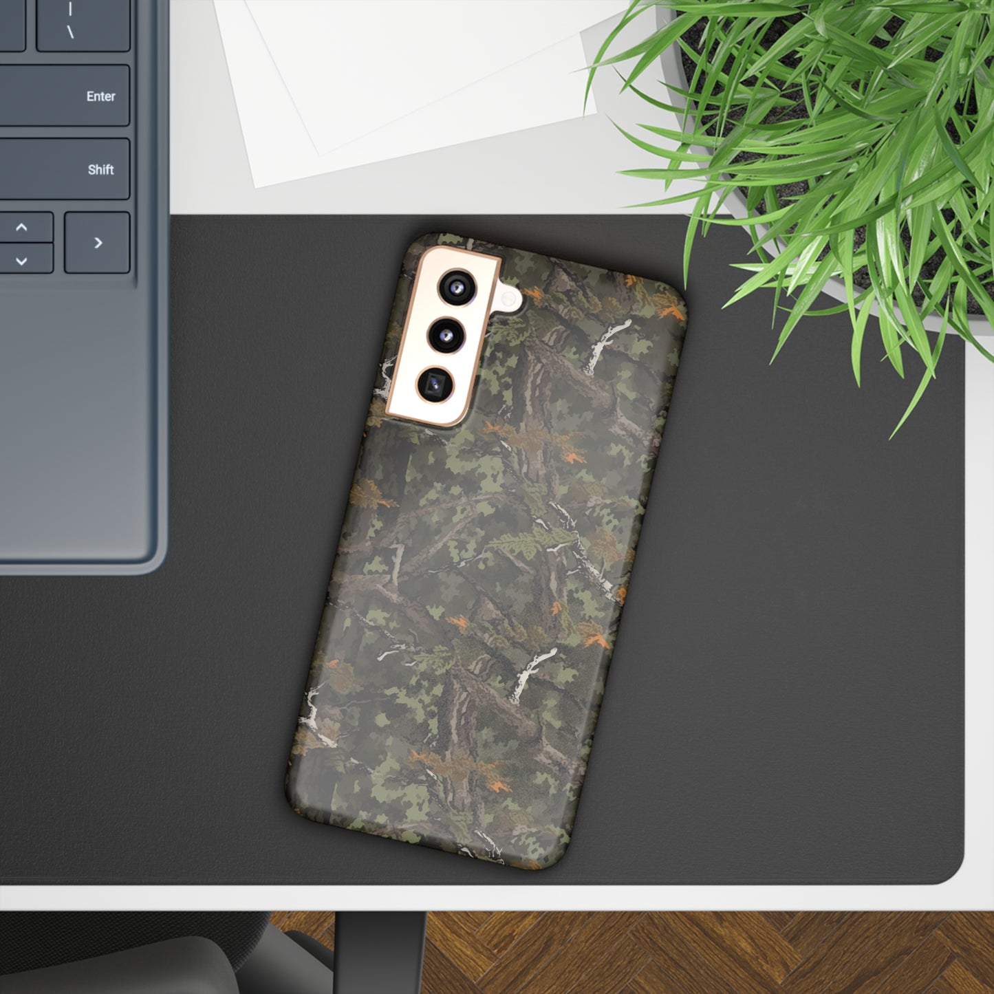 Stealthy Hunter: Hunting Camouflage Design Samsung Slim Cases