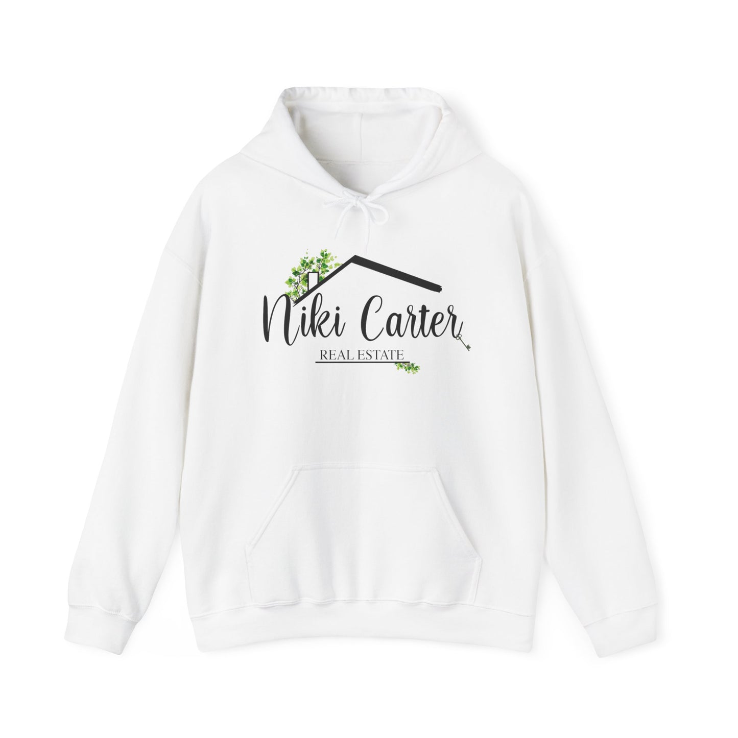 Niki Carter Black Logo, LPT on Back - Hooded Sweatshirt  S - 5XL