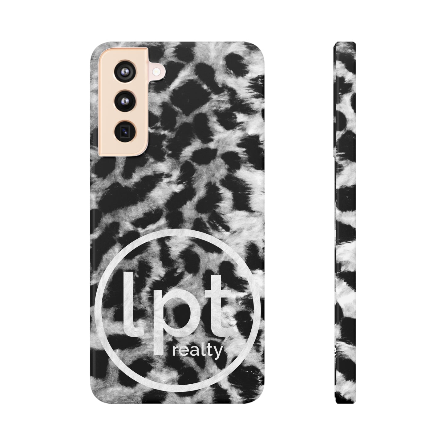 LPT Realty Logo -  Leopard Fur Print Samsung Slim Cases