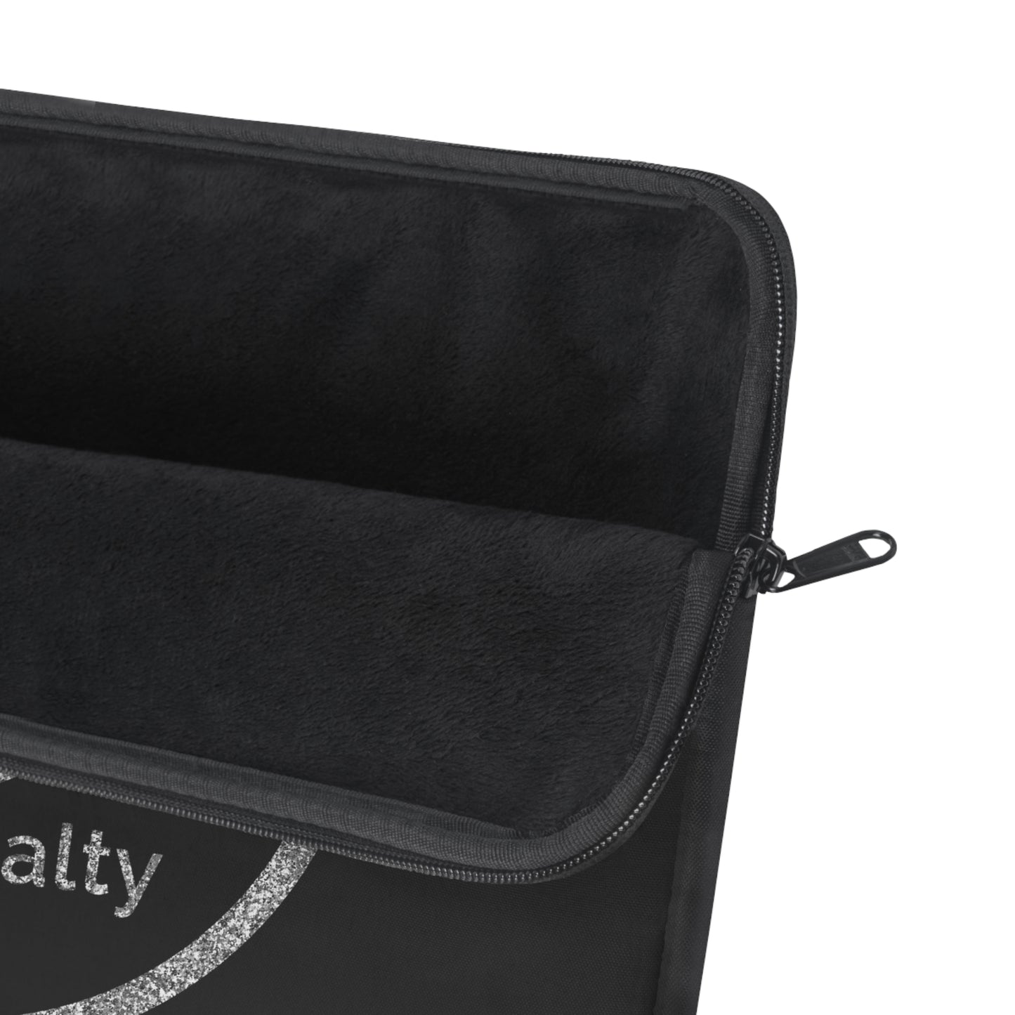 LPT Realty Logo in Silver Sparkle Laptop or Ipad Protective Sleeve 3 Sizes