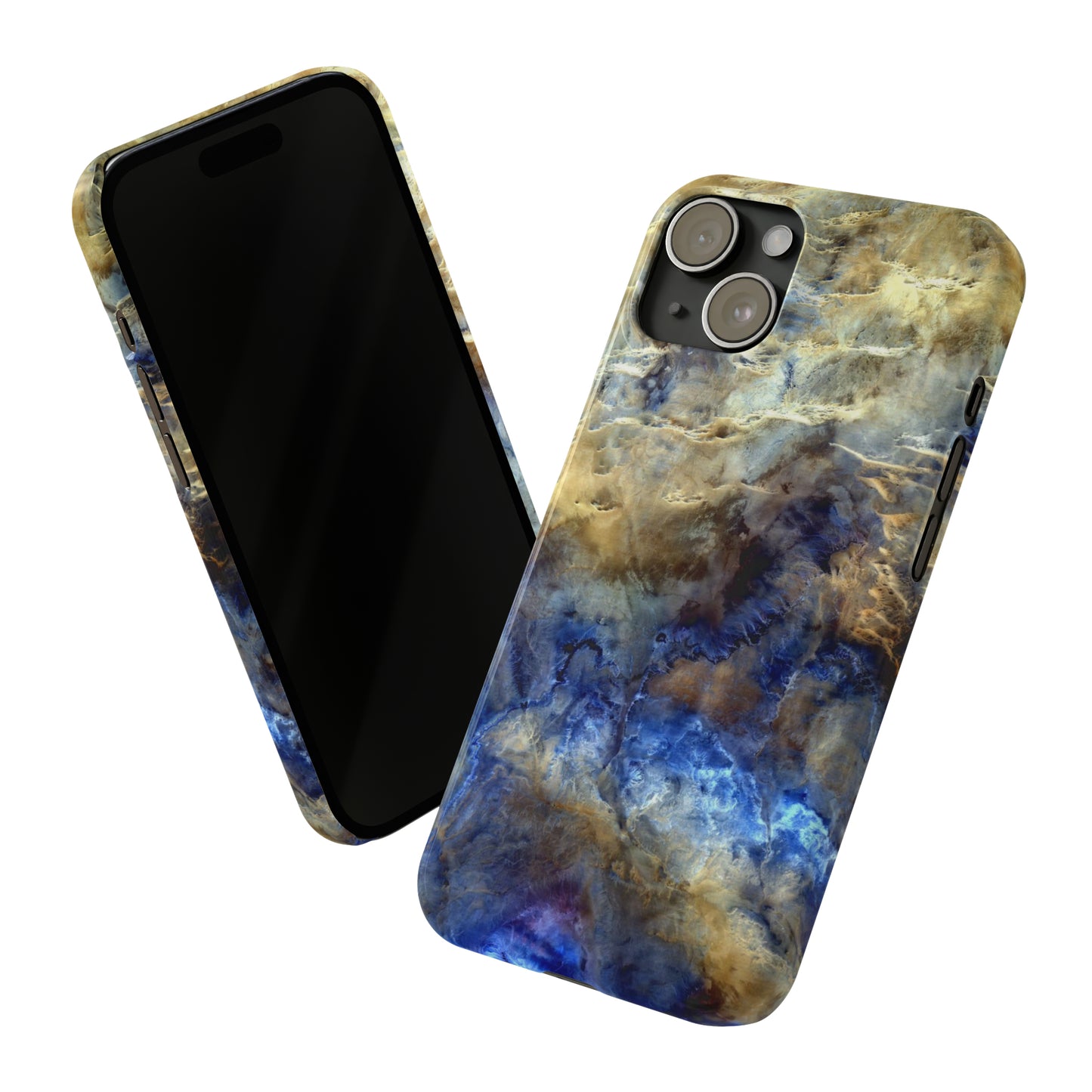 Ocean and Beach Abstract Iphone 15-12 Slim Phone Case