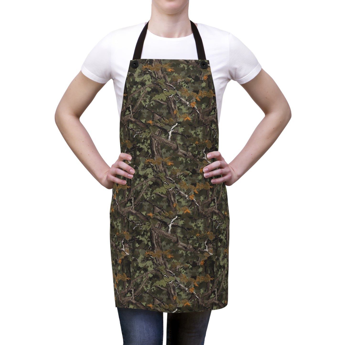 Stealthy Hunter: Hunting Camouflage - Kitchen Chef Apron