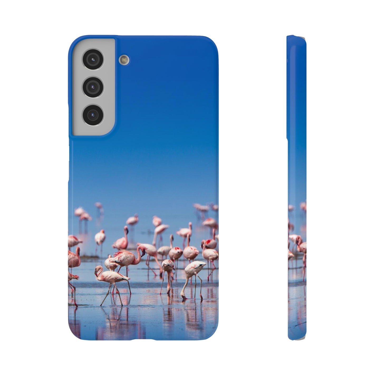 Flamingos on the Beach Samsung Slim Cases