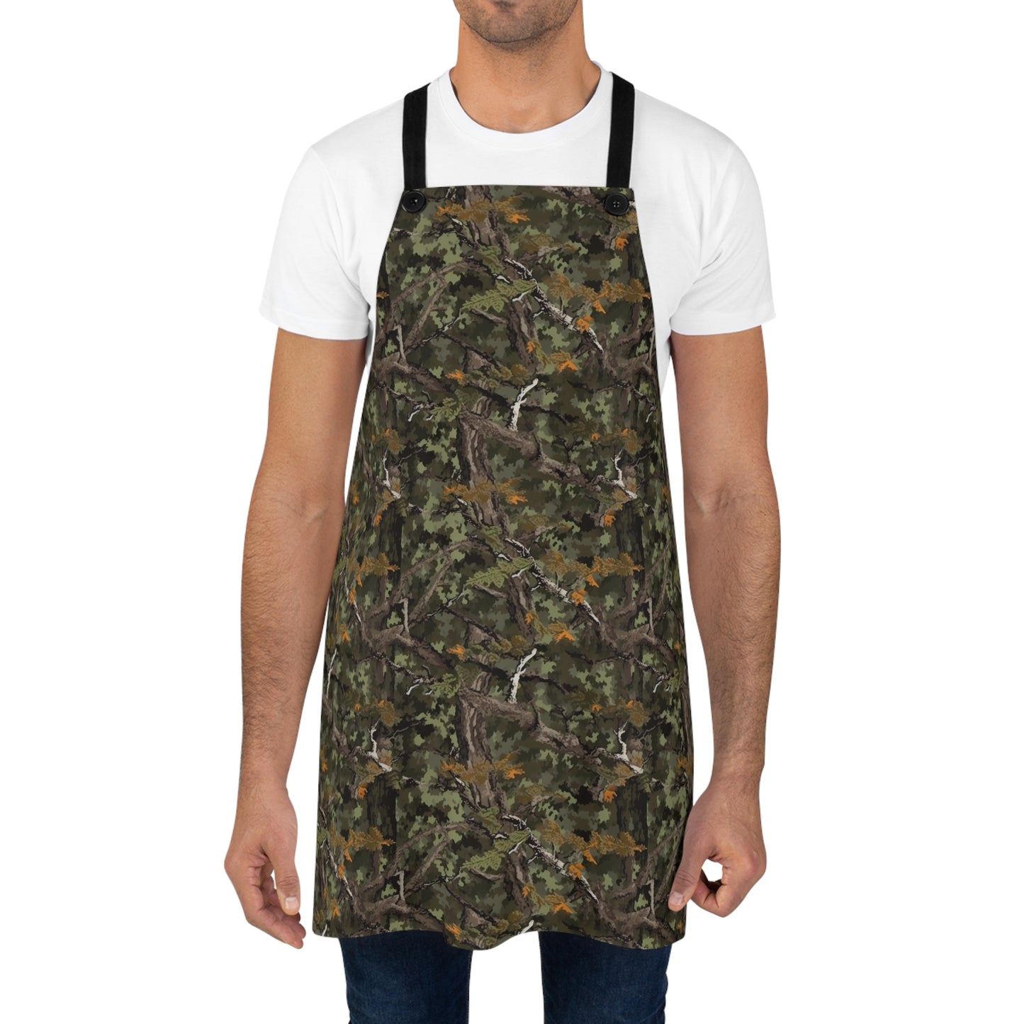 Stealthy Hunter: Hunting Camouflage - Kitchen Chef Apron