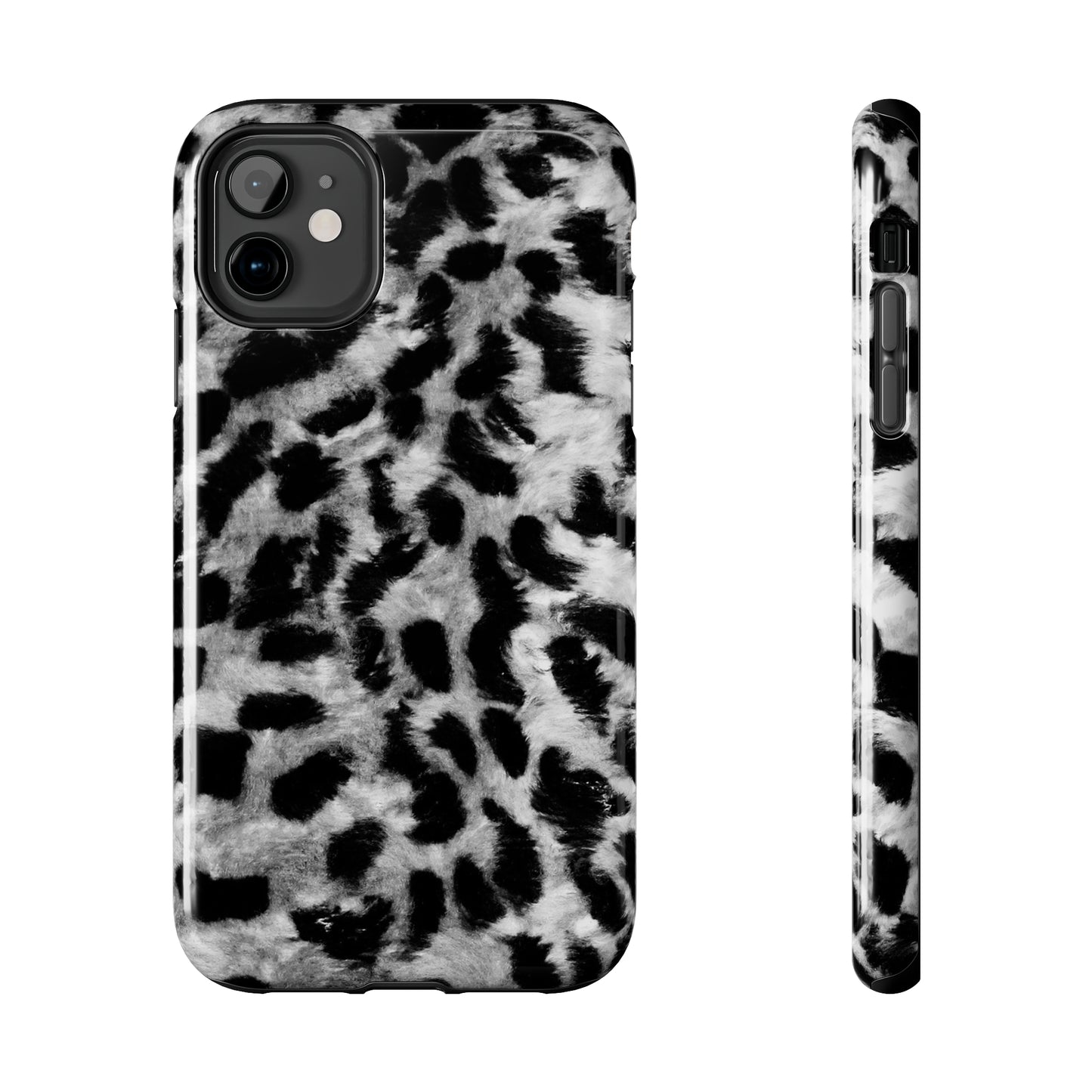 Leopard Fur Print Iphone Tough Phone Case