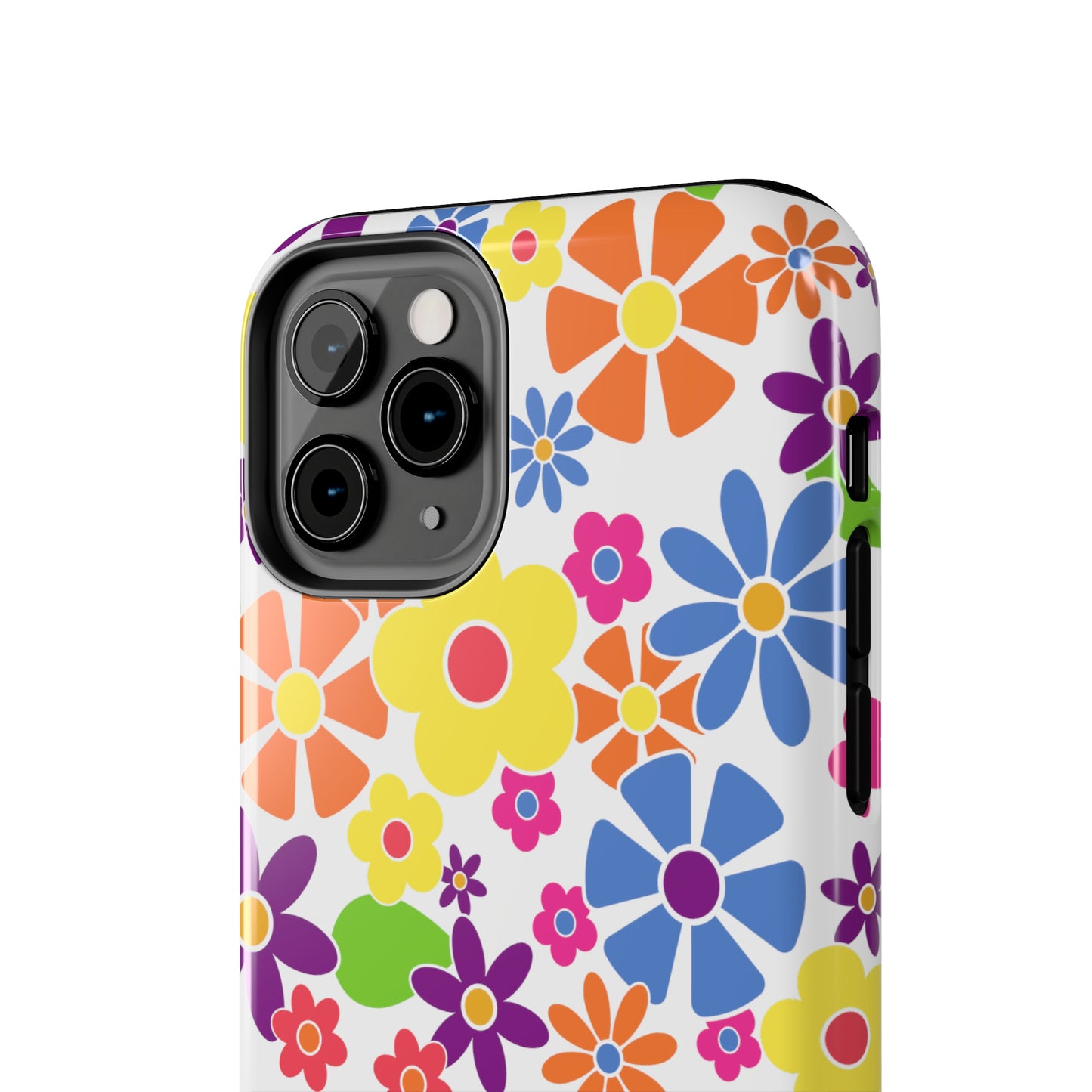 Flower Power Design Iphone Tough Phone Case