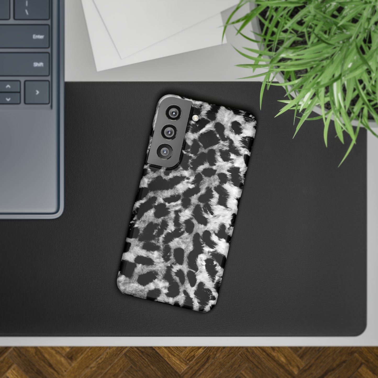 Leopard Fur Print Samsung Slim Cases