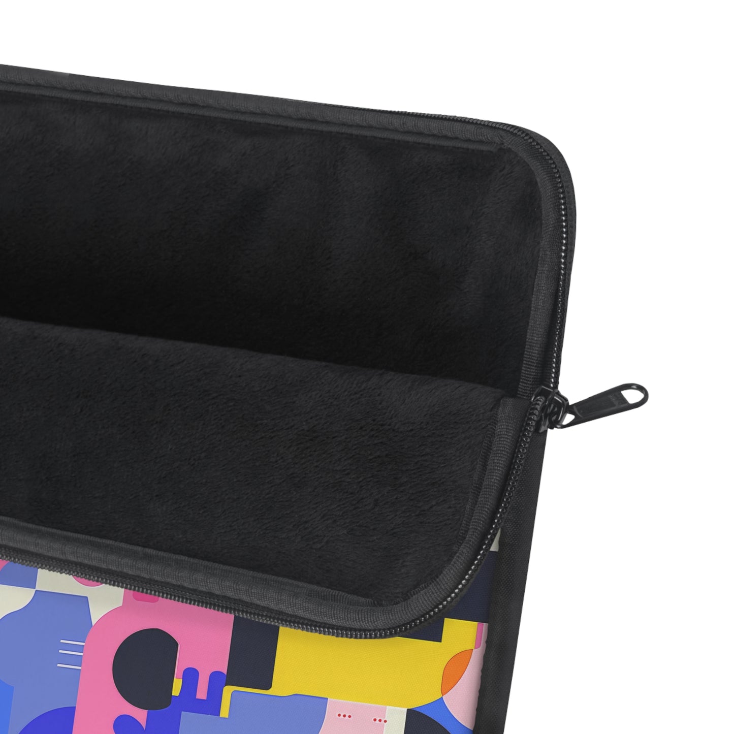 Pop Art in Vibrant Bold Geometric Colors Laptop or Ipad Protective Sleeve 3 Sizes Available