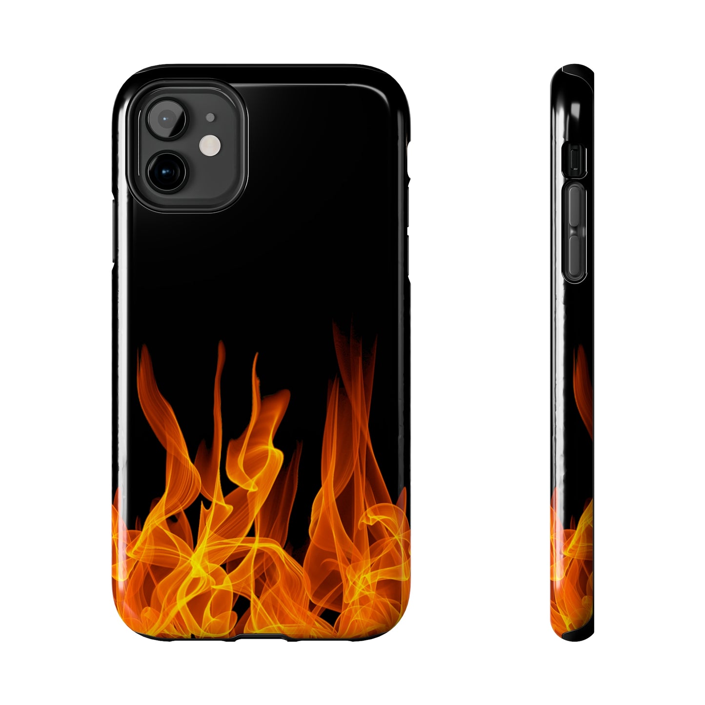 Flames of Fire Iphone Tough Phone Case