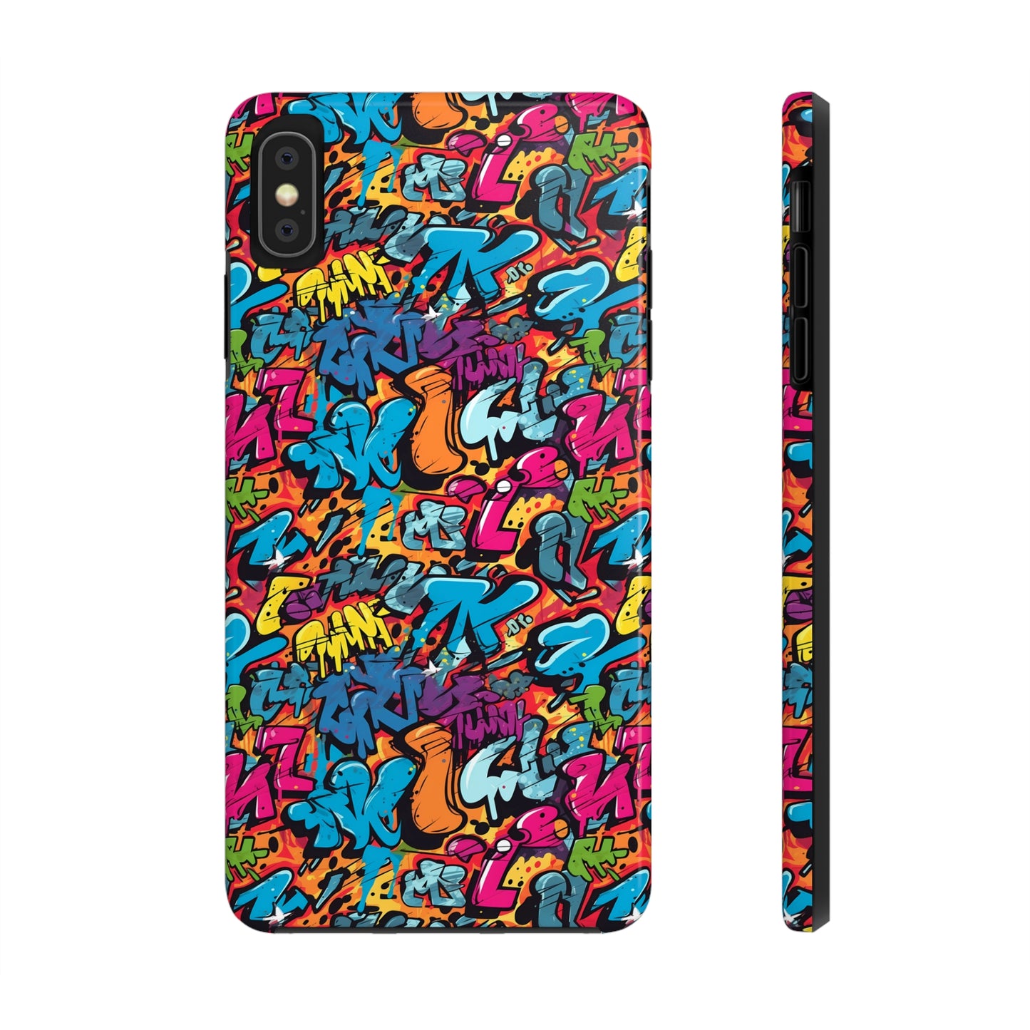 3D Street Art Graffiti Design Iphone Tough Phone Case