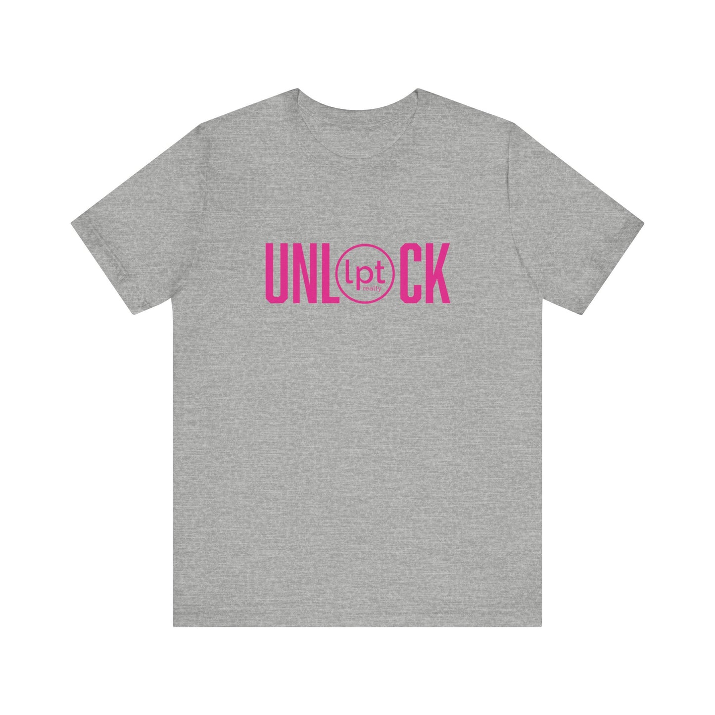 UNLOCK, The Power of The Box in Pink Classic Unisex Jersey Short Sleeve T-shirt
