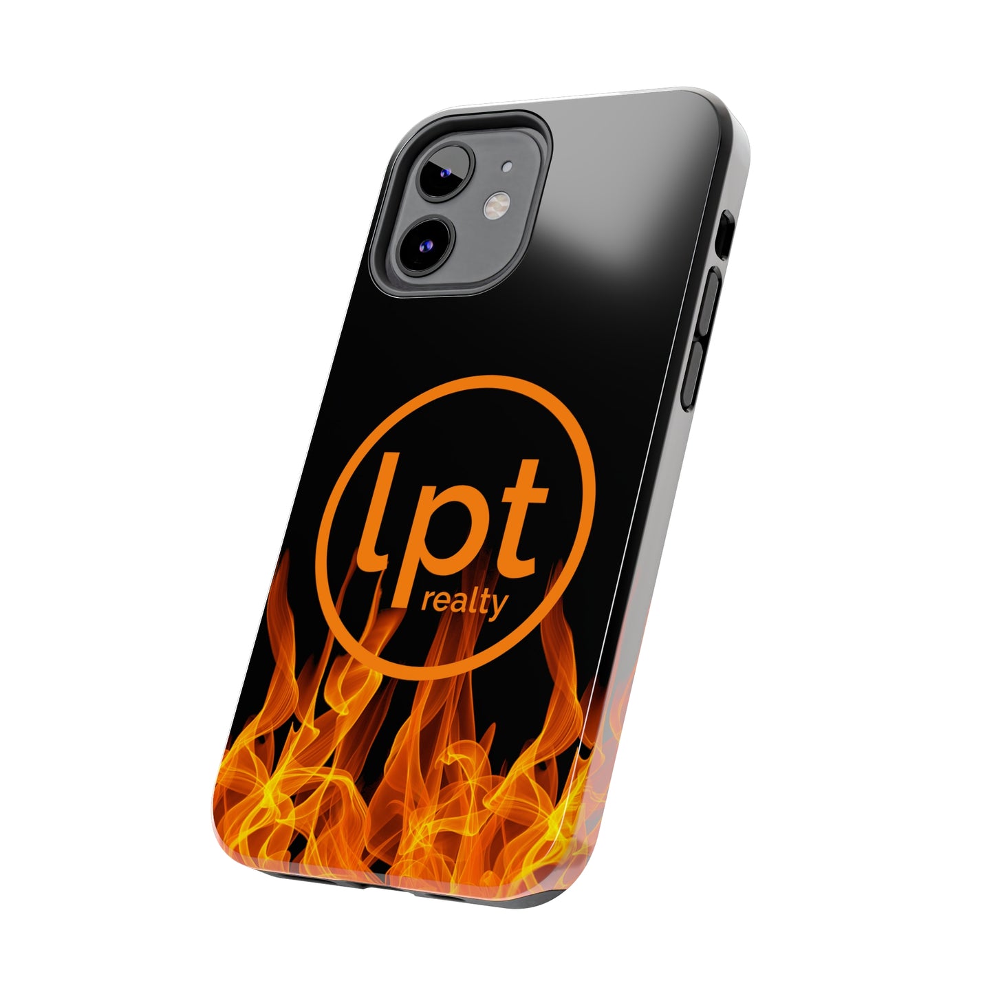 LPT Realty Logo -  Flames of Fire Iphone Tough Phone Case