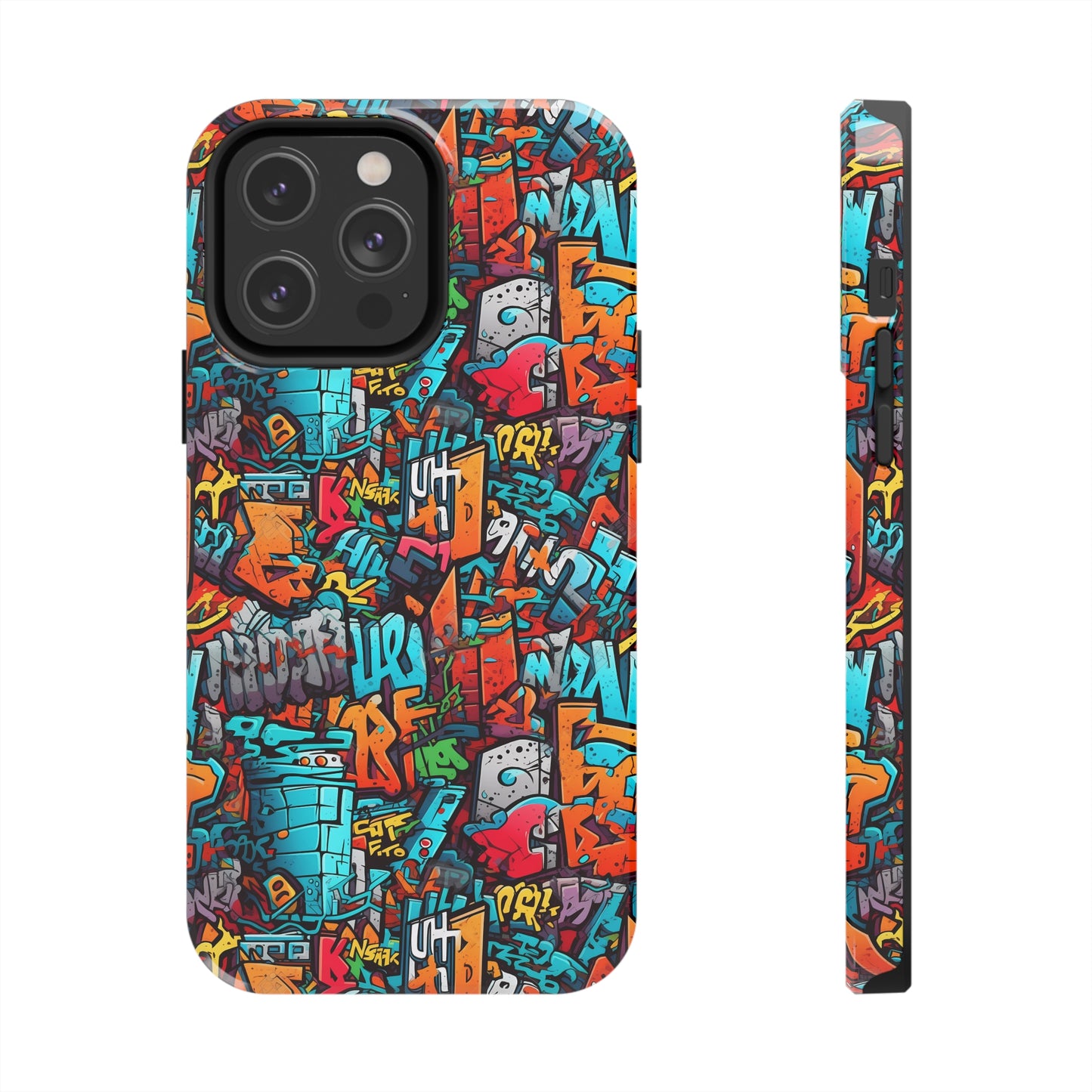 3D Street Grunge Art Graffiti Style Design Iphone Tough Phone Case