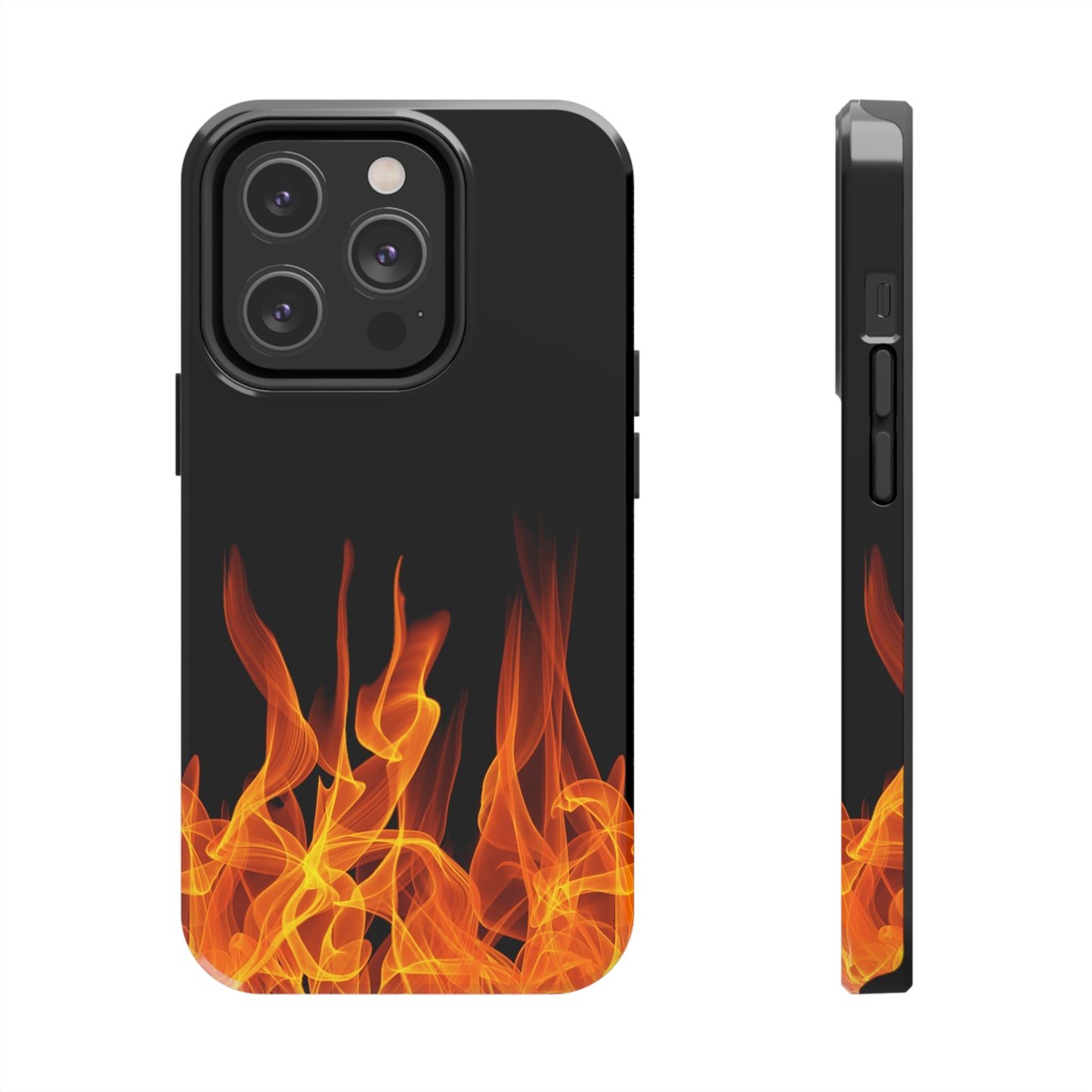 Flames of Fire Iphone Tough Phone Case