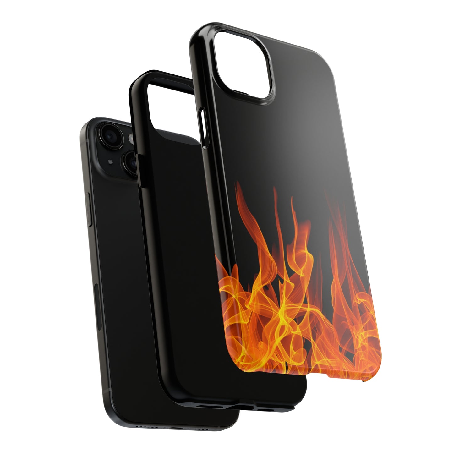 Flames of Fire Iphone Tough Phone Case