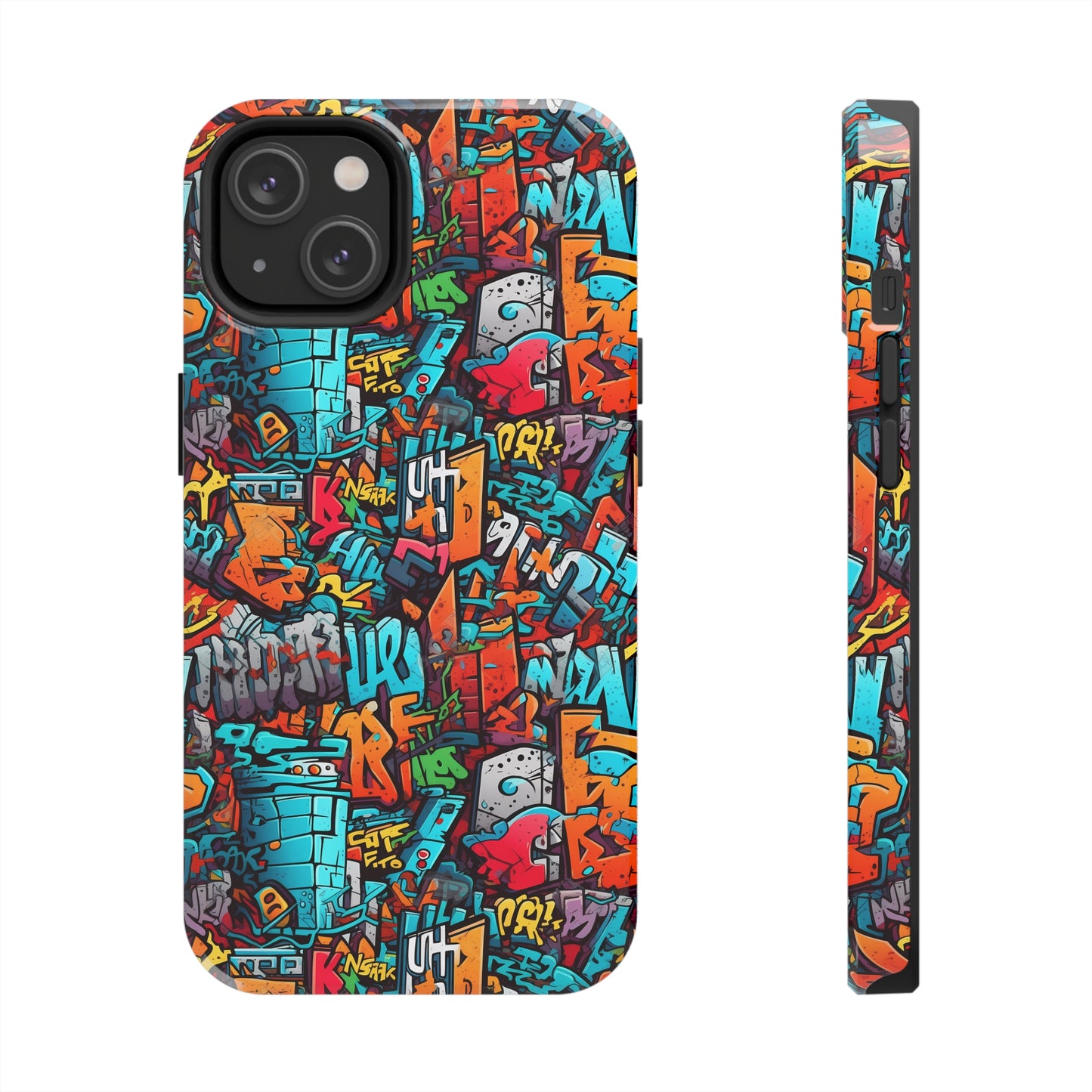 3D Street Grunge Art Graffiti Style Design Iphone Tough Phone Case