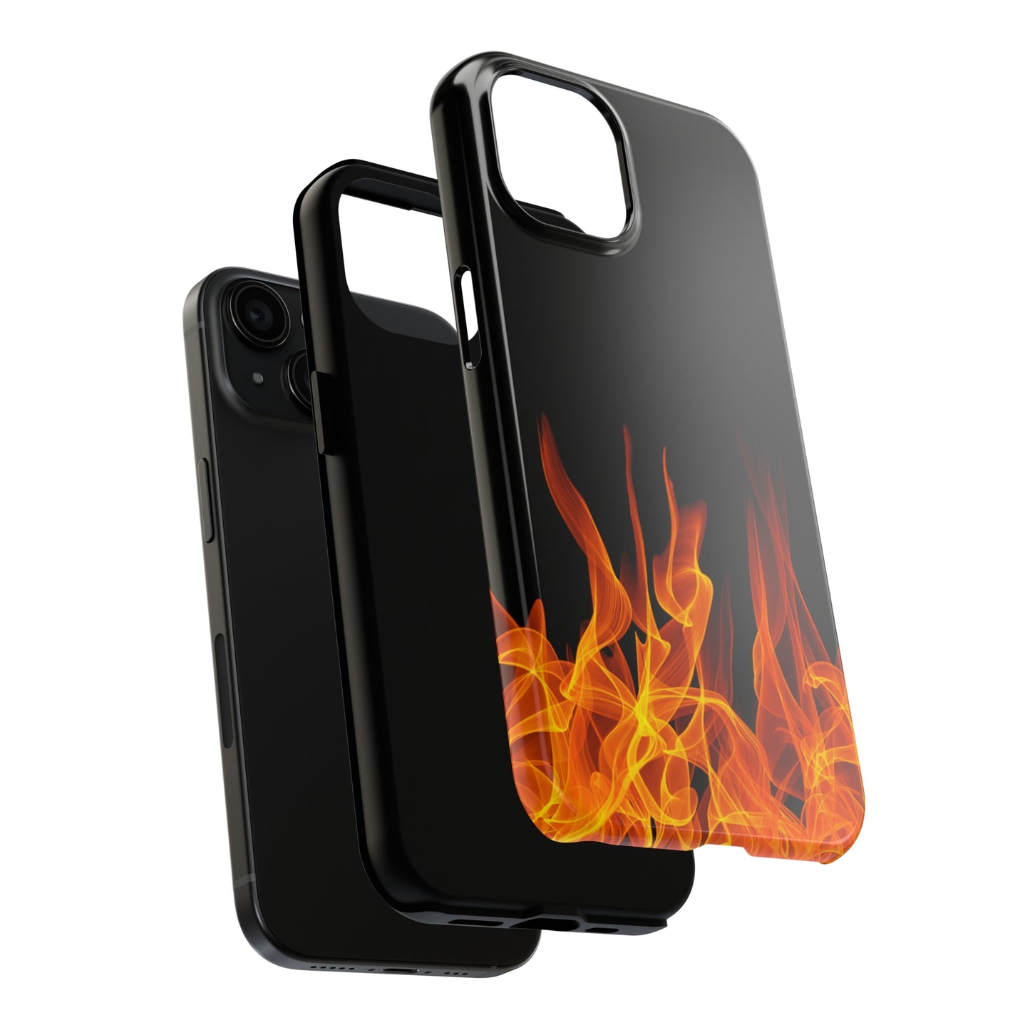 Flames of Fire Iphone Tough Phone Case