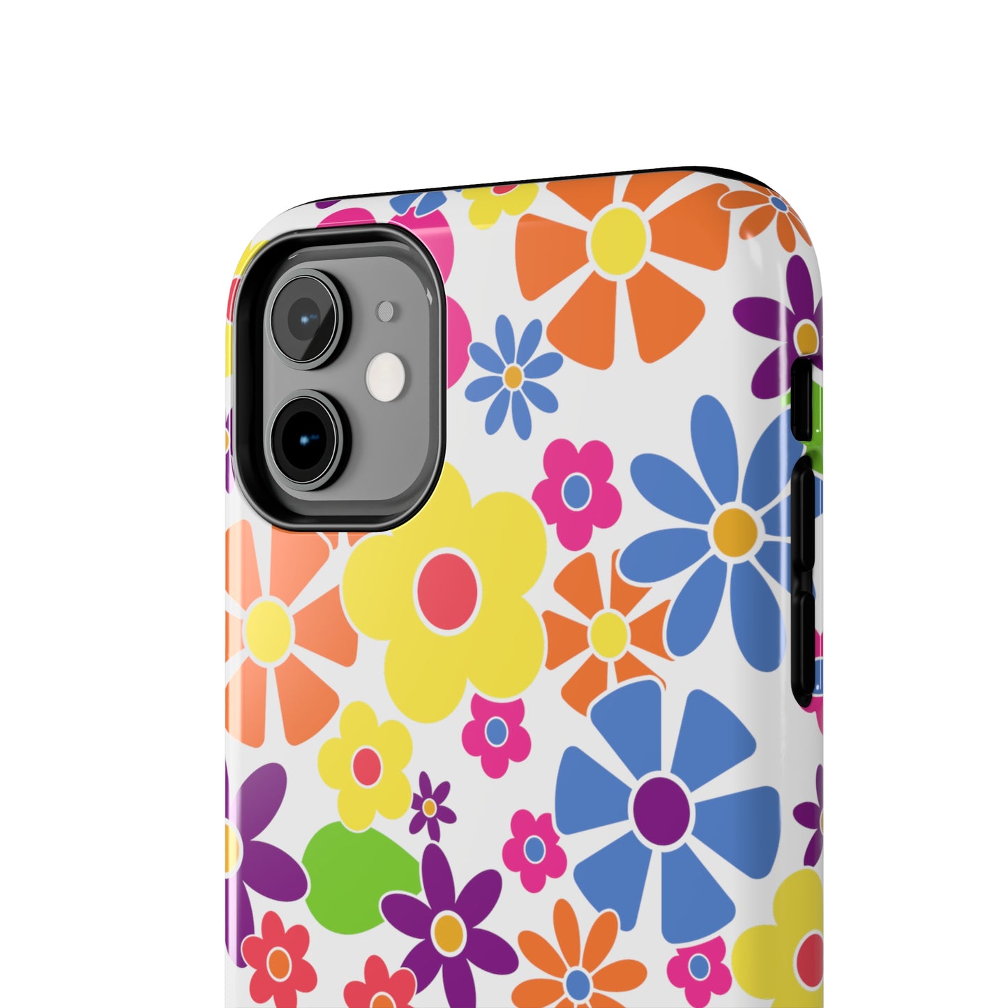 Flower Power Design Iphone Tough Phone Case