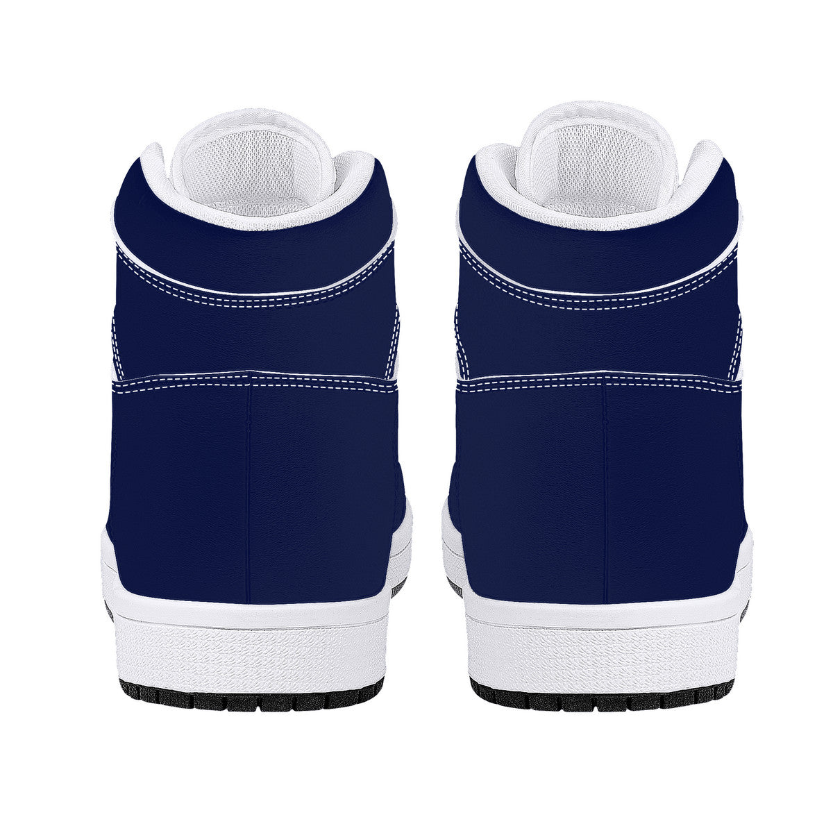 Real Broker Logo in Navy High-Performance Basketball Shoes