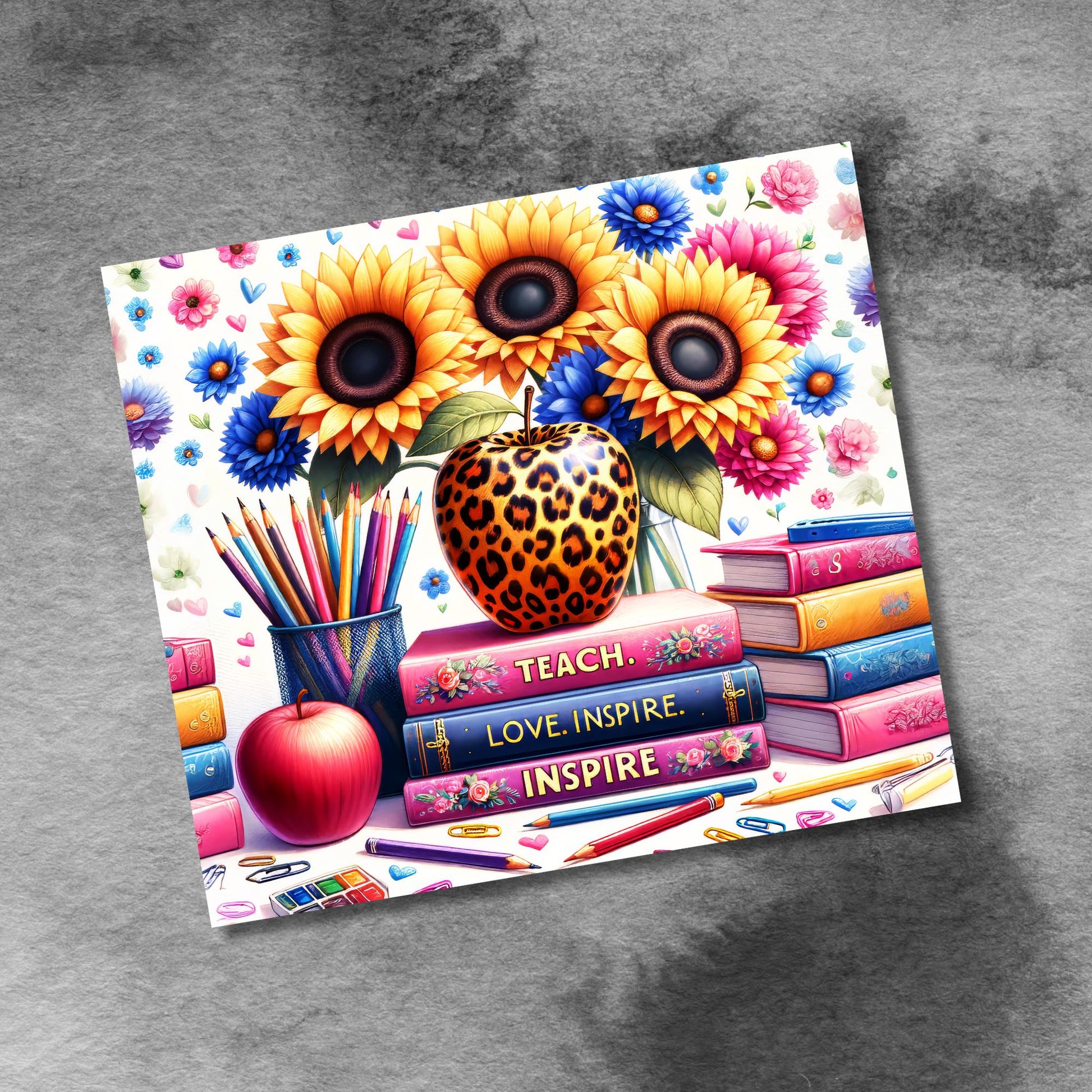 Teacher Life Tumbler Wrap, School Teaching 20 oz Skinny Tumbler Seamless Sublimation Design Digital Download PNG, Tumbler Wrap **Bonus Png**