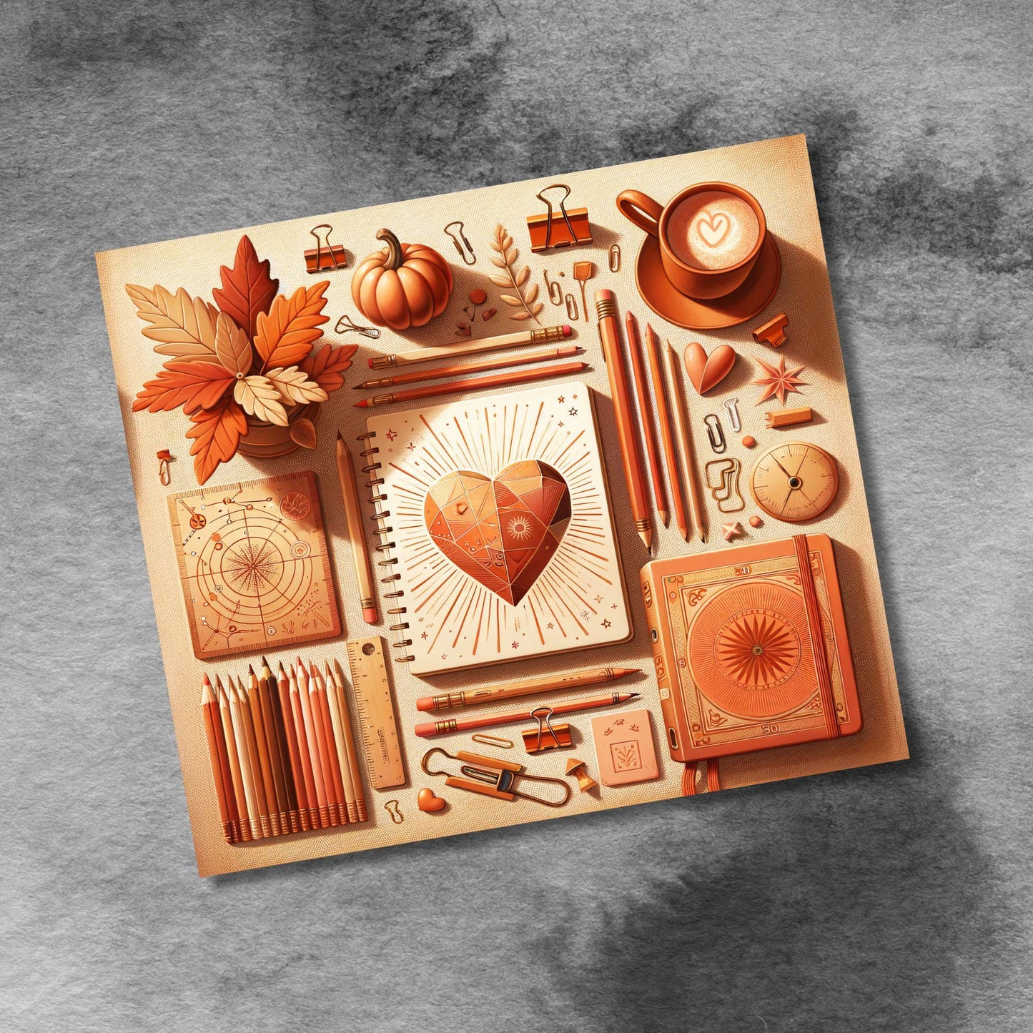 Cute Teacher Themed Tumbler Wrap, Desert Sunset Bohemian Teacher 20oz Skinny Sublimation Design for and Educators Digital Download PNG