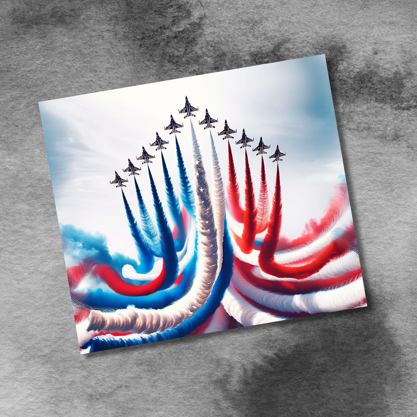 Military Fighter Jets 20oz Skinny Tumbler Seamless Patriotic Red White Blue American Flag Sublimation Templates,PNG Digital Download