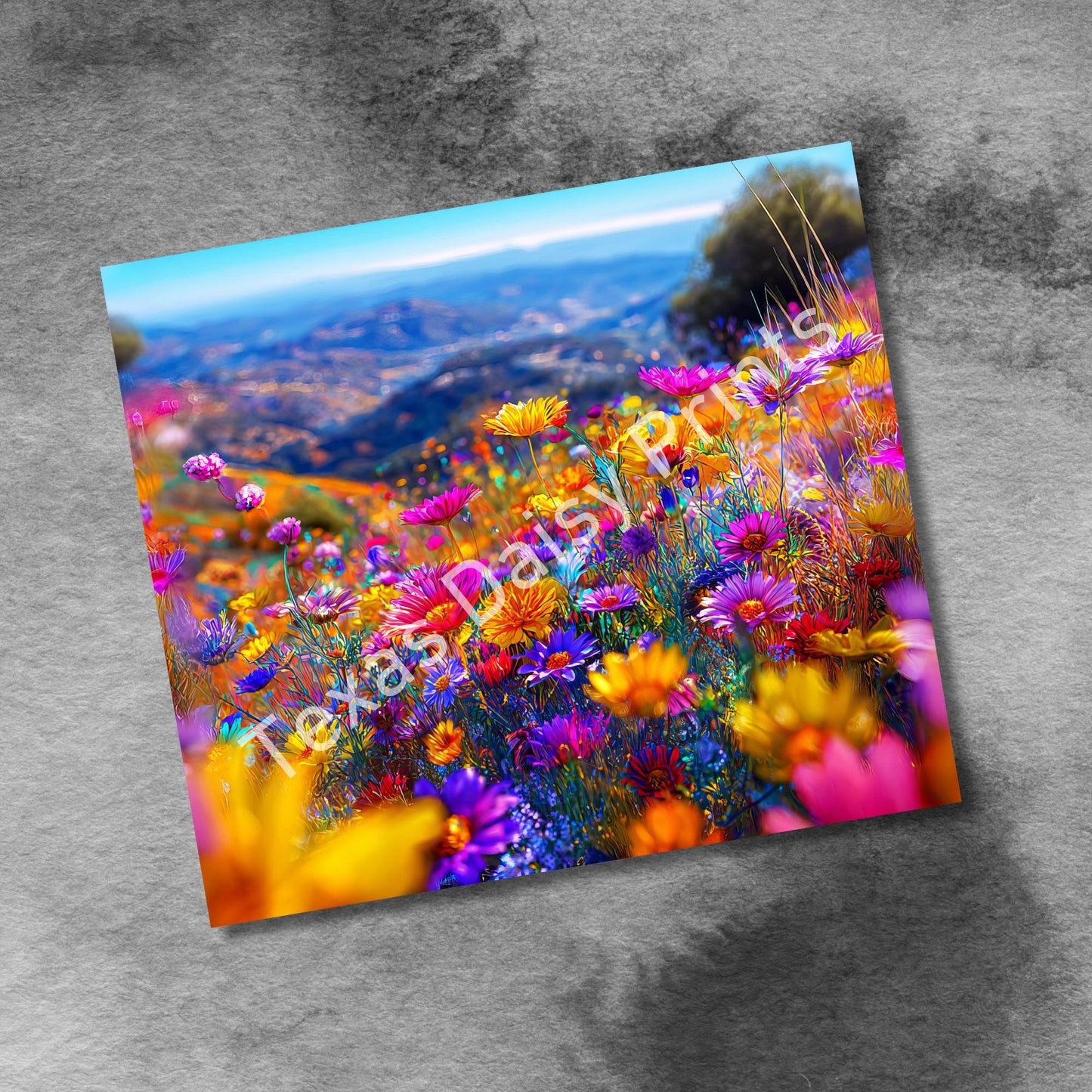 Spring Floral Tumbler Wrap, 20oz Skinny Floral Tumbler PNG Spring Flowers Sublimation Seamless Designs