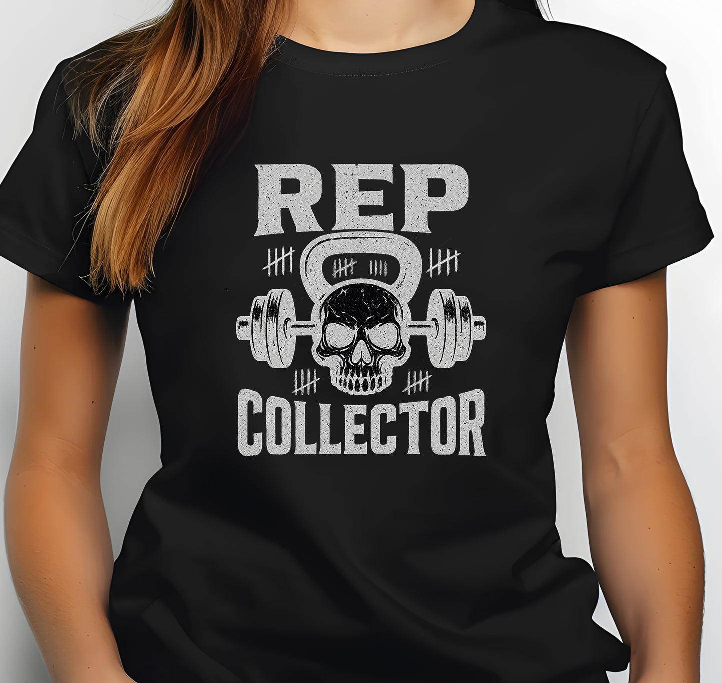 Funny Workout T-Shirt Rep Collector, Workout Classic Unisex Jersey Short Sleeve