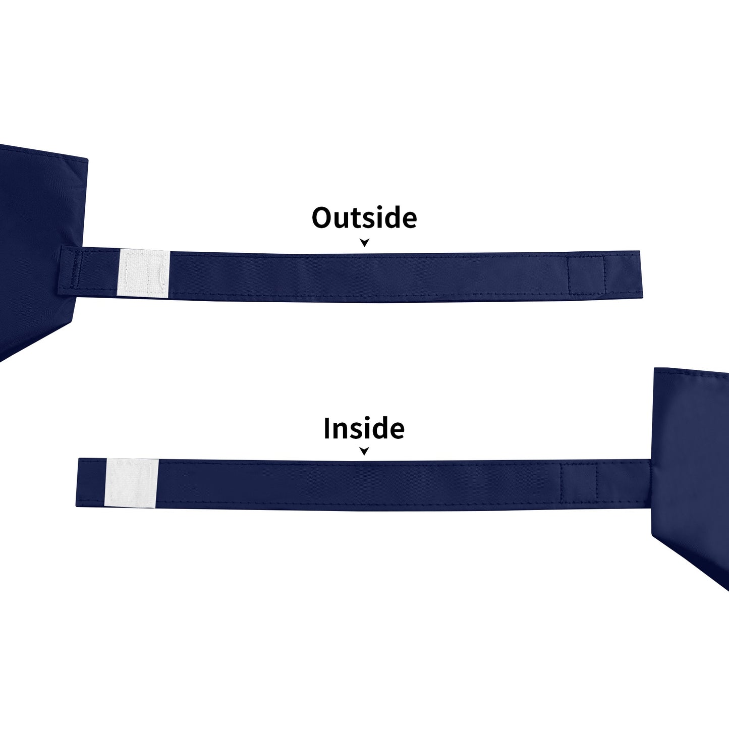 Umbrella Lightweight Auto Open & Close  - Real Logo on Navy and White