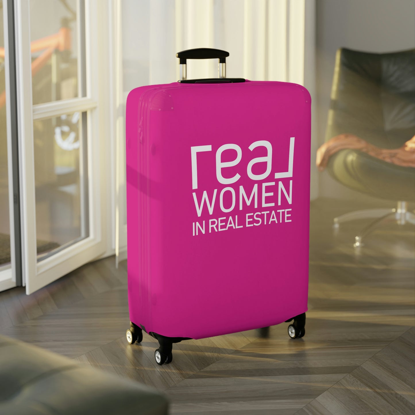 REAL Women in Real Estate  Luggage Cover in 3 Sizes