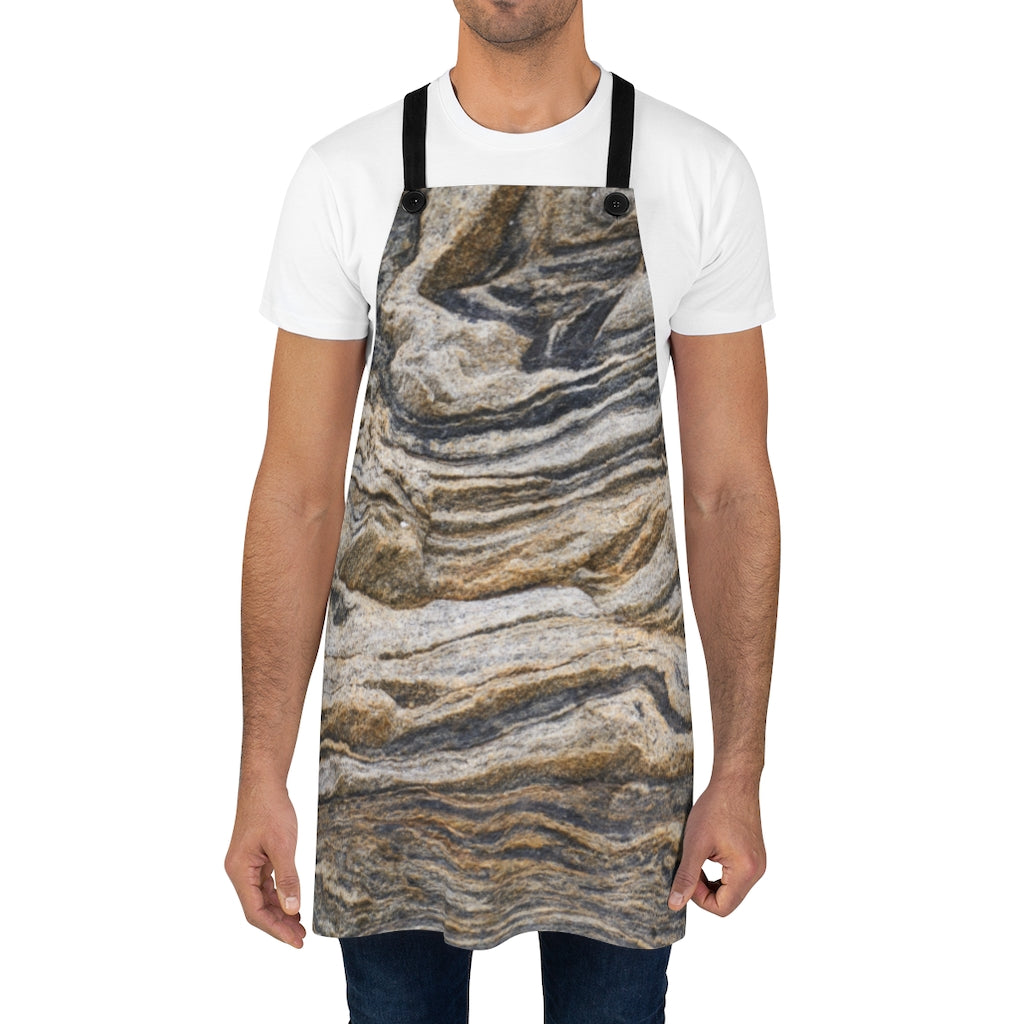 Brown Marbled Earth - Kitchen Chef Apron