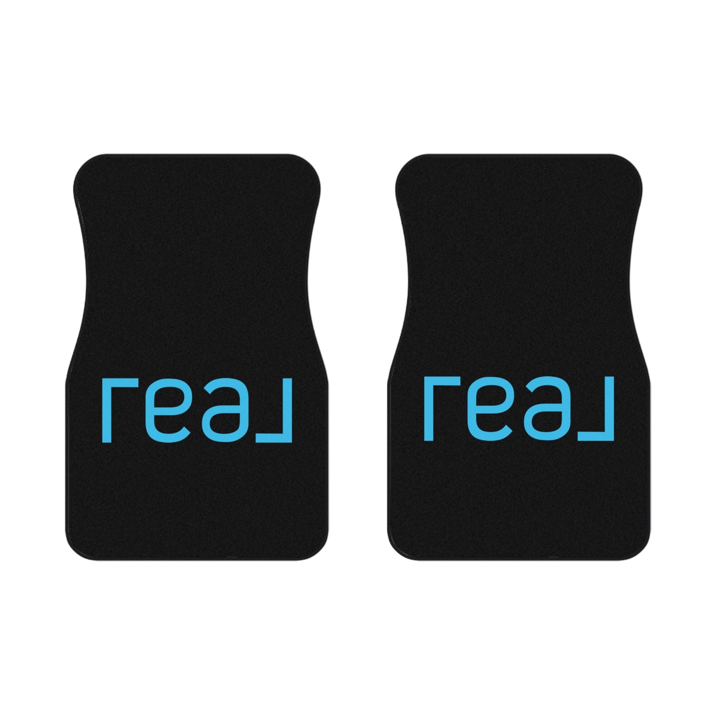 REAL Black Car Mats (2x Front)