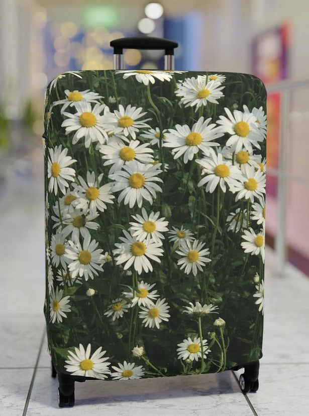 Field of Daisies  - Luggage Protector and Cover 3 Sizes