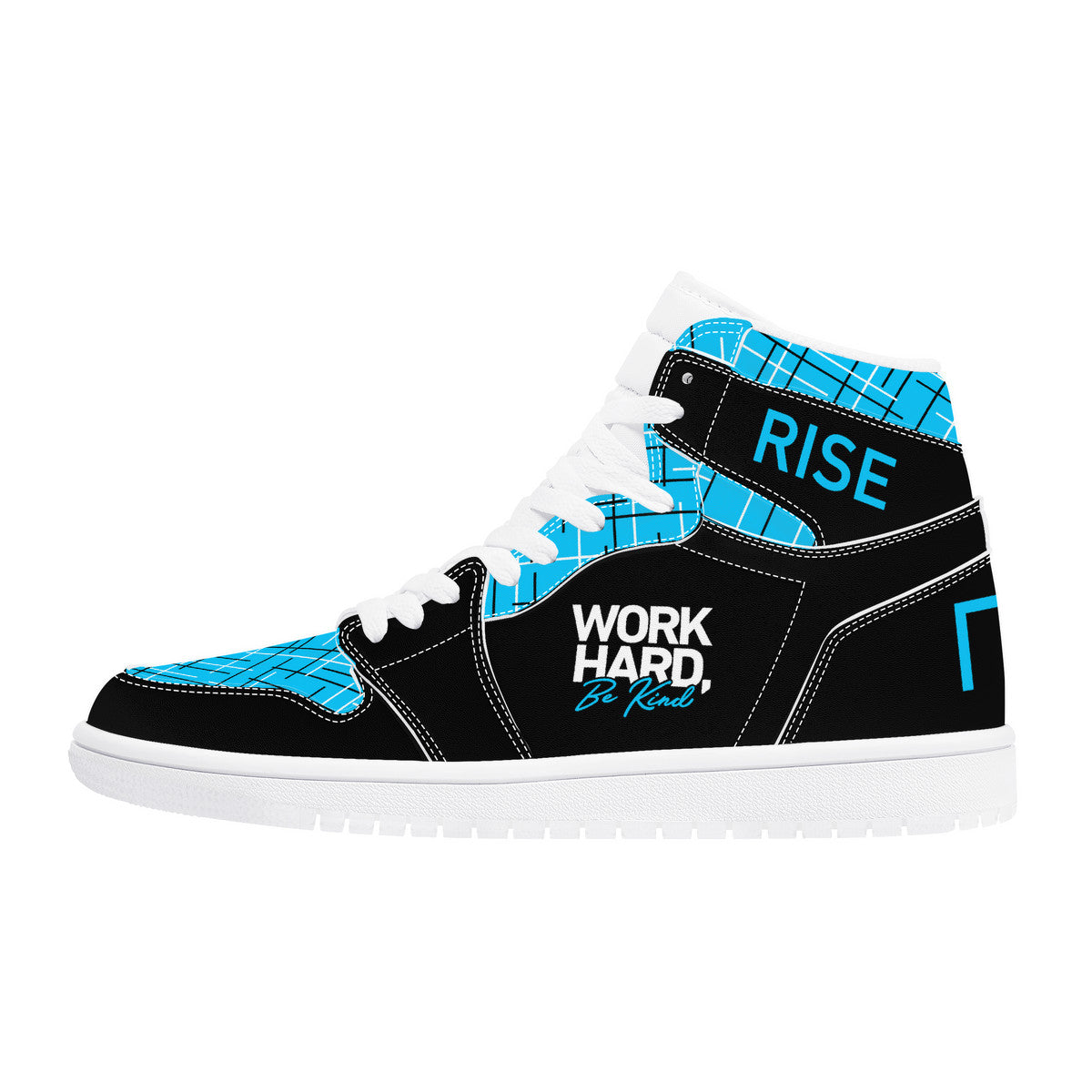 Real Rise Work Hard Be Kind High-Performance Basketball Shoes