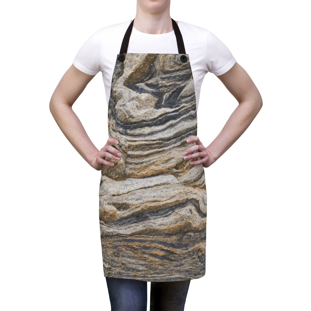 Brown Marbled Earth - Kitchen Chef Apron