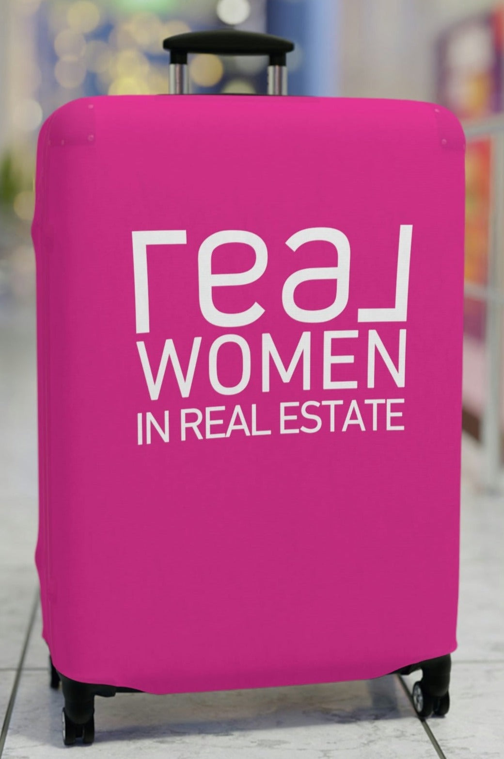 REAL Women in Real Estate  Luggage Cover in 3 Sizes