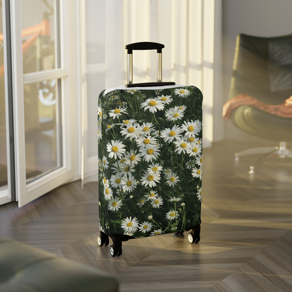 Field of Daisies  - Luggage Protector and Cover 3 Sizes