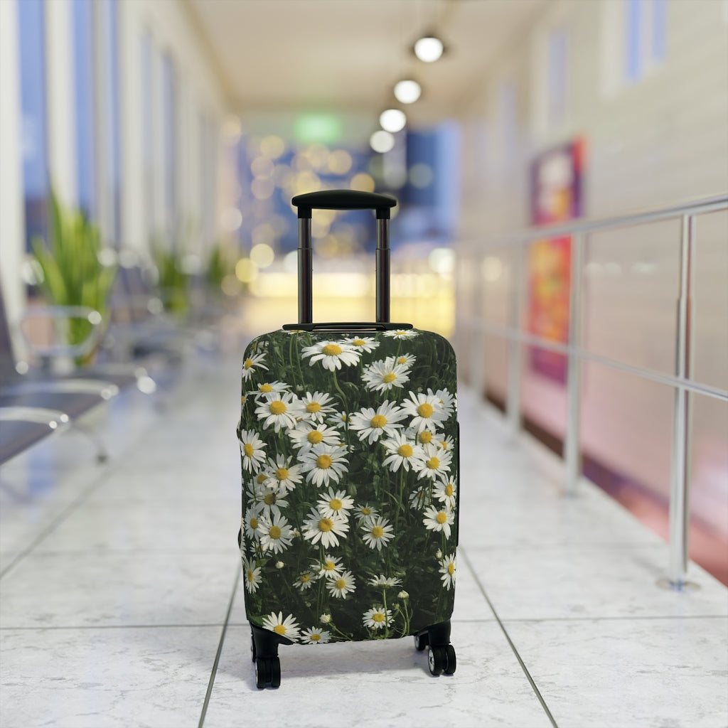 Field of Daisies  - Luggage Protector and Cover 3 Sizes