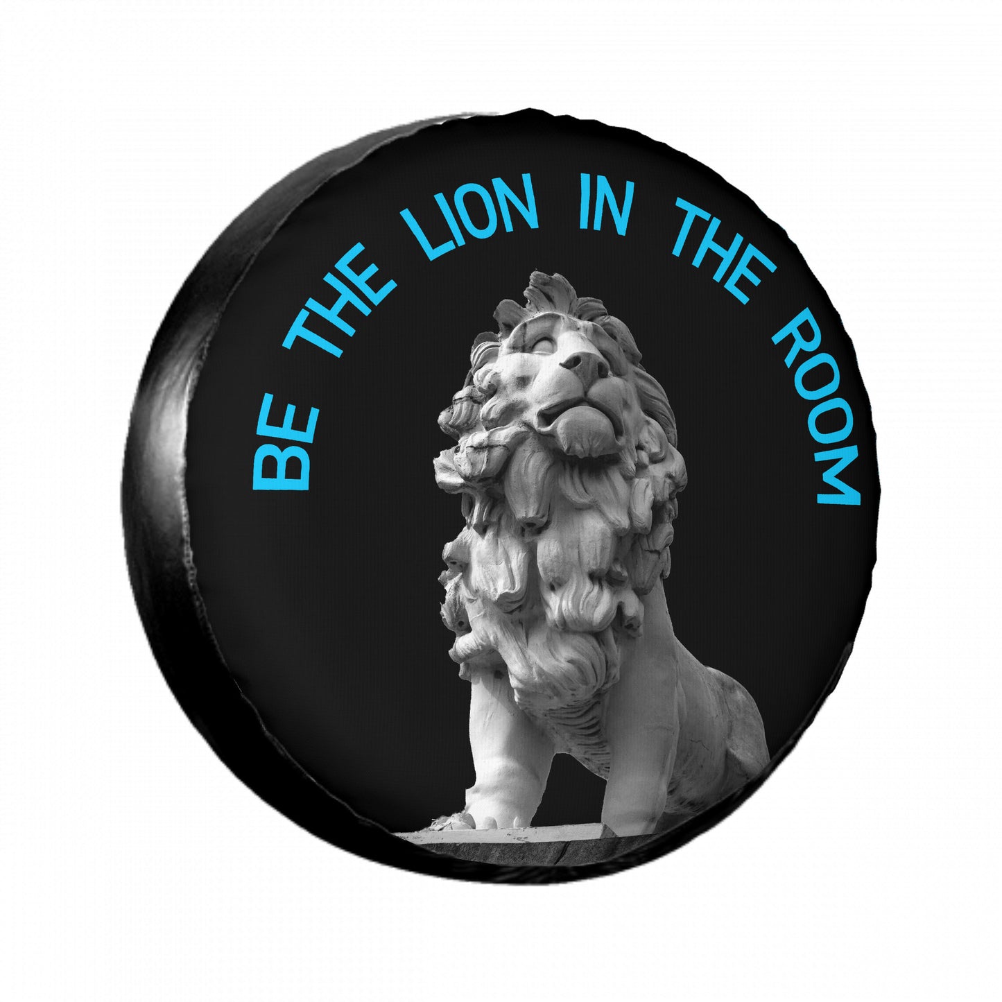 Be The Lion In The Room Spare Wheel Cover- Spare Tire Wheel Cover Sizes 14-17